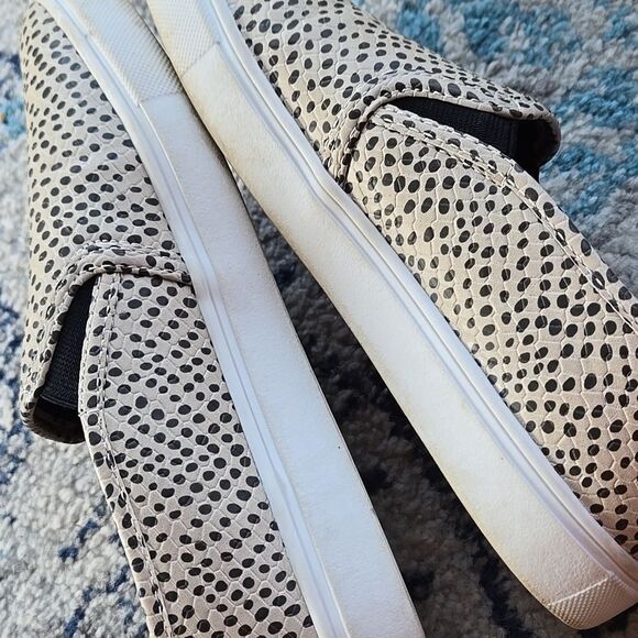 Womens TIME and TRU Animal Print Twin Gore Low Top Slip On Shoes / Size 6 - Picture 10 of 16